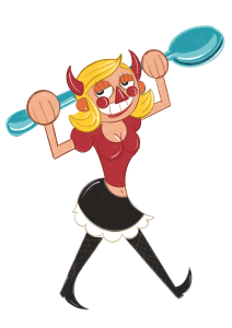 Diabla Dios los Cria